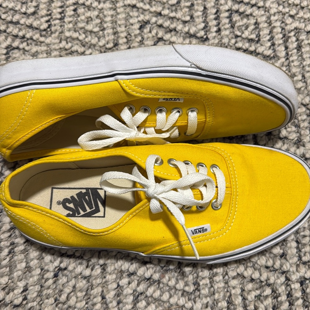 Yellow VANS